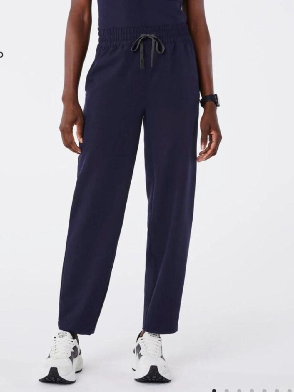 FIGS Women's EUC Sheridan Barrel Scrub Pant Navy #1000618 | Size XL